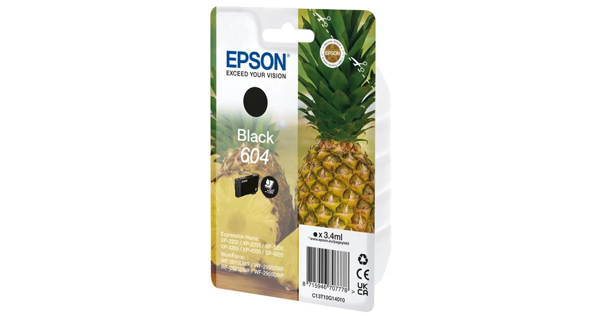 Epson T10G1 (604) fekete eredeti tintapatron