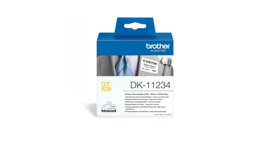 Brother DK-11234 fehér eredeti öntapadós címke 60mm