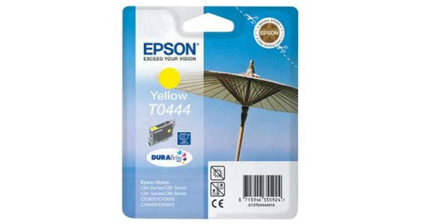 Epson T0444 sárga eredeti tintapatron
