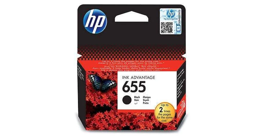 HP CZ109AE No.655 fekete eredeti tintapatron