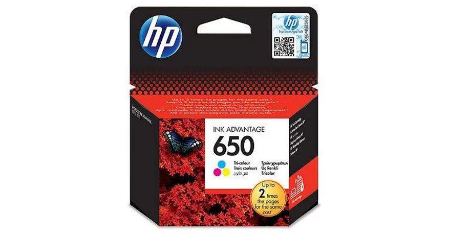 HP CZ102AE No.650 színes eredeti tintapatron