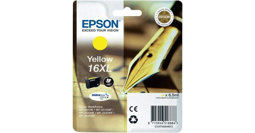 Epson T1634 sárga eredeti tintapatron