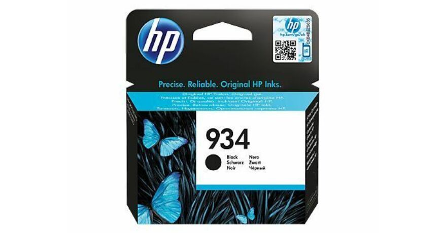 HP C2P19AE No.934 fekete eredeti tintapatron