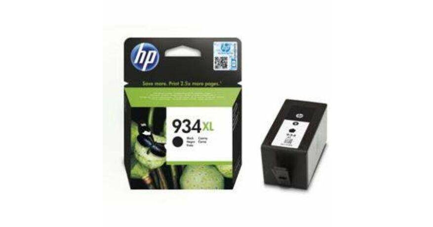 HP C2P23AE No.934XL fekete eredeti tintapatron