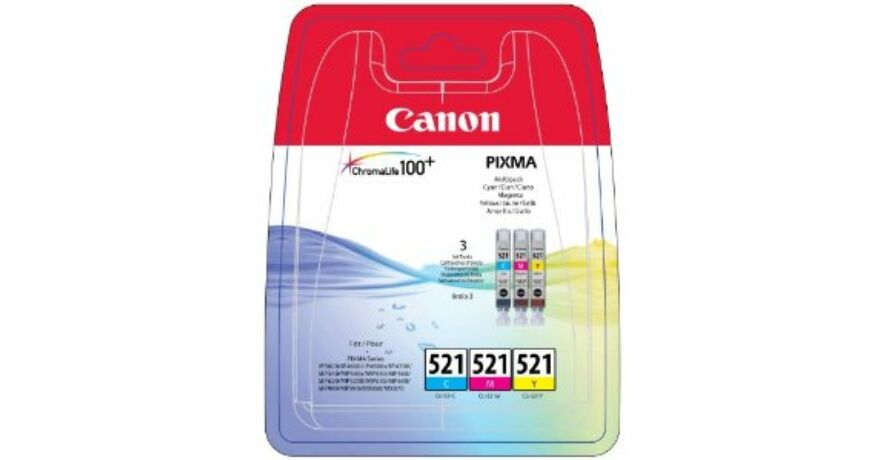 Canon CLI-521 színes eredeti tintapatron multipack