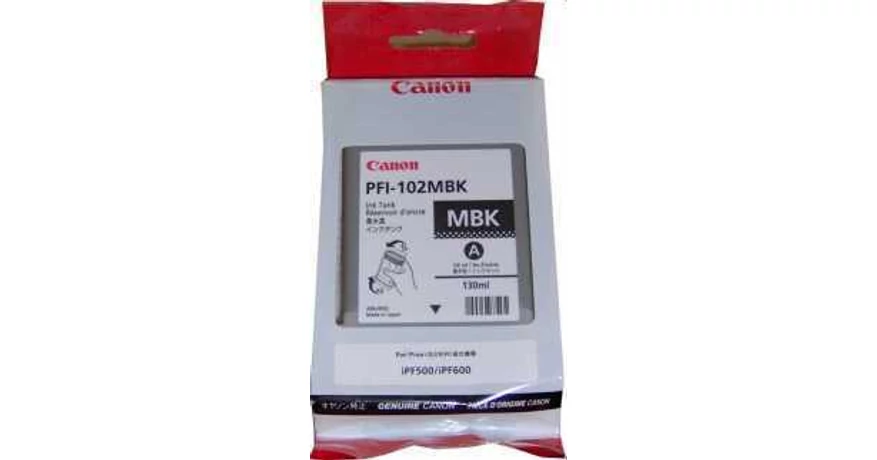 Canon PFI-102MB matt fekete eredeti tintapatron