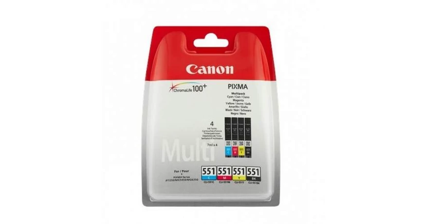 Canon CLI-551 Bk,C,M,Y eredeti tintapatron multipack