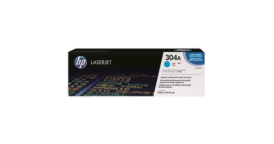 HP CC531A (304A) kék eredeti toner