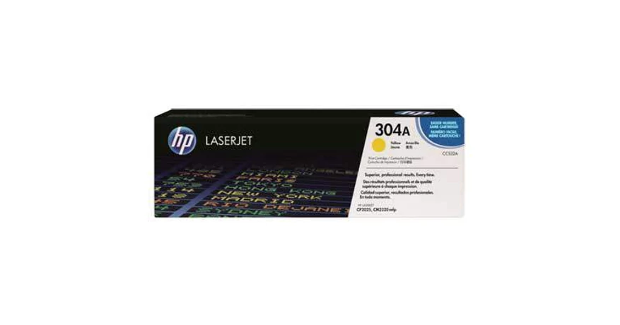 HP CC532A (304A) sárga eredeti toner