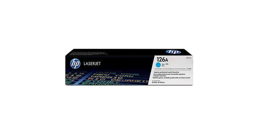 HP CE311A (126A) kék eredeti toner