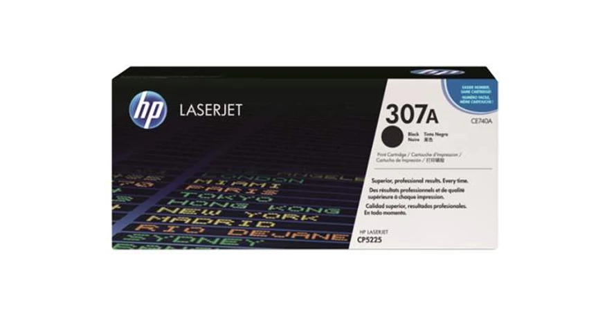 HP CE740A (307A) fekete eredeti toner