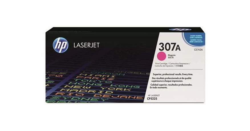 HP CE743A (307A) magenta eredeti toner