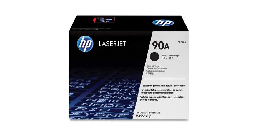 HP CE390A (90A) fekete eredeti toner