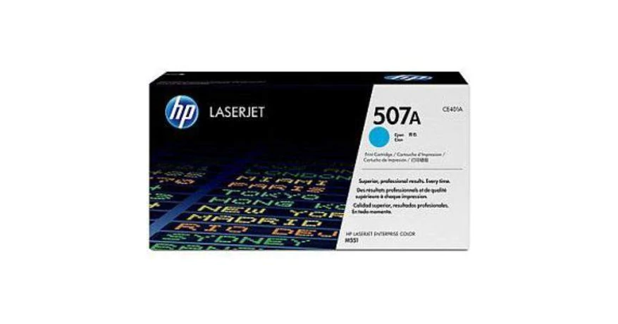 HP CE401A (507A) kék eredeti toner