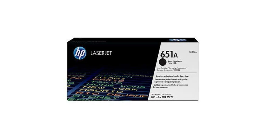 HP CE340A (651A) fekete eredeti toner