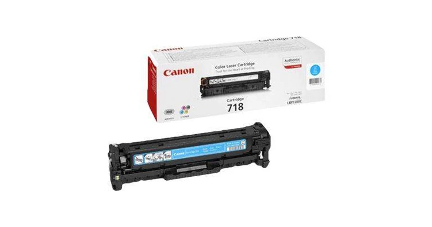 Canon CRG-718 kék eredeti toner