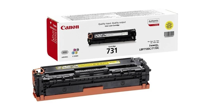 Canon CRG-731 sárga eredeti toner