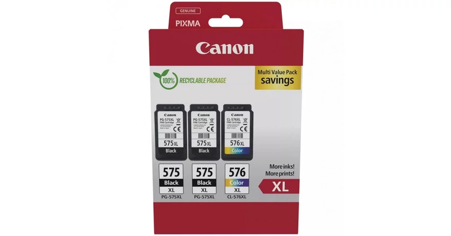 Canon PG-575XL X2 + CL-576XL eredeti tintapatron multipack