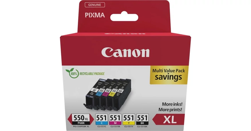 Canon PGI-550XL/CLI-551 eredeti tintapatron multipack