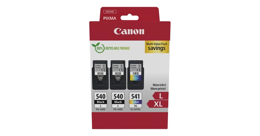 Canon PG-540L X2 + CL-541XL eredeti tintapatron multipack