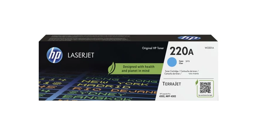 HP W2201A (220A) kék eredeti toner