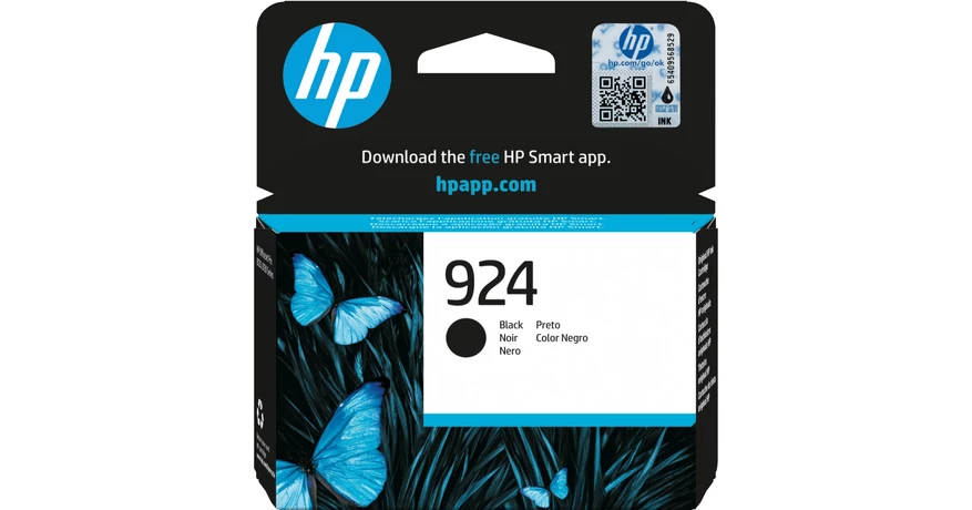 HP 4K0U6NE No.924 fekete eredeti tintapatron