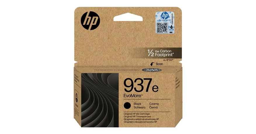 HP 4S6W9NE No.937E fekete eredeti tintapatron