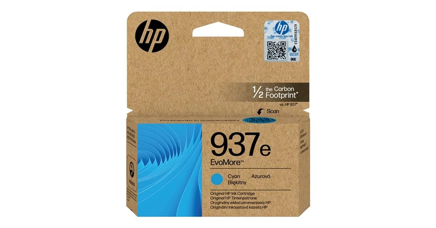HP 4S6W6NE No.937E kék eredeti tintapatron