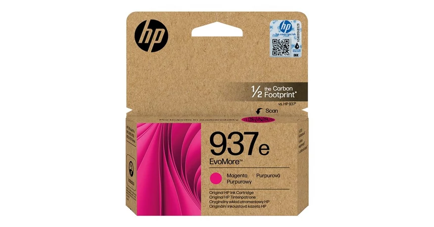 HP 4S6W7NE No.937E magenta eredeti tintapatron