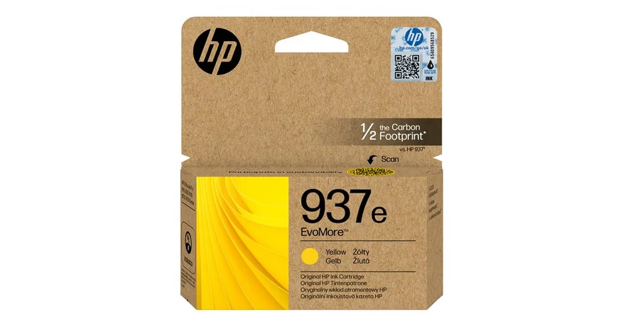 HP 4S6W8NE No.937E sárga eredeti tintapatron
