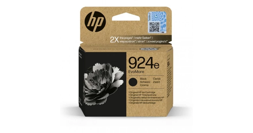 HP 4K0V0NE No.924E fekete eredeti tintapatron