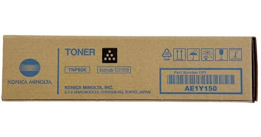 Konica Minolta Bizhub C3120 [TNP92K] fekete eredeti toner